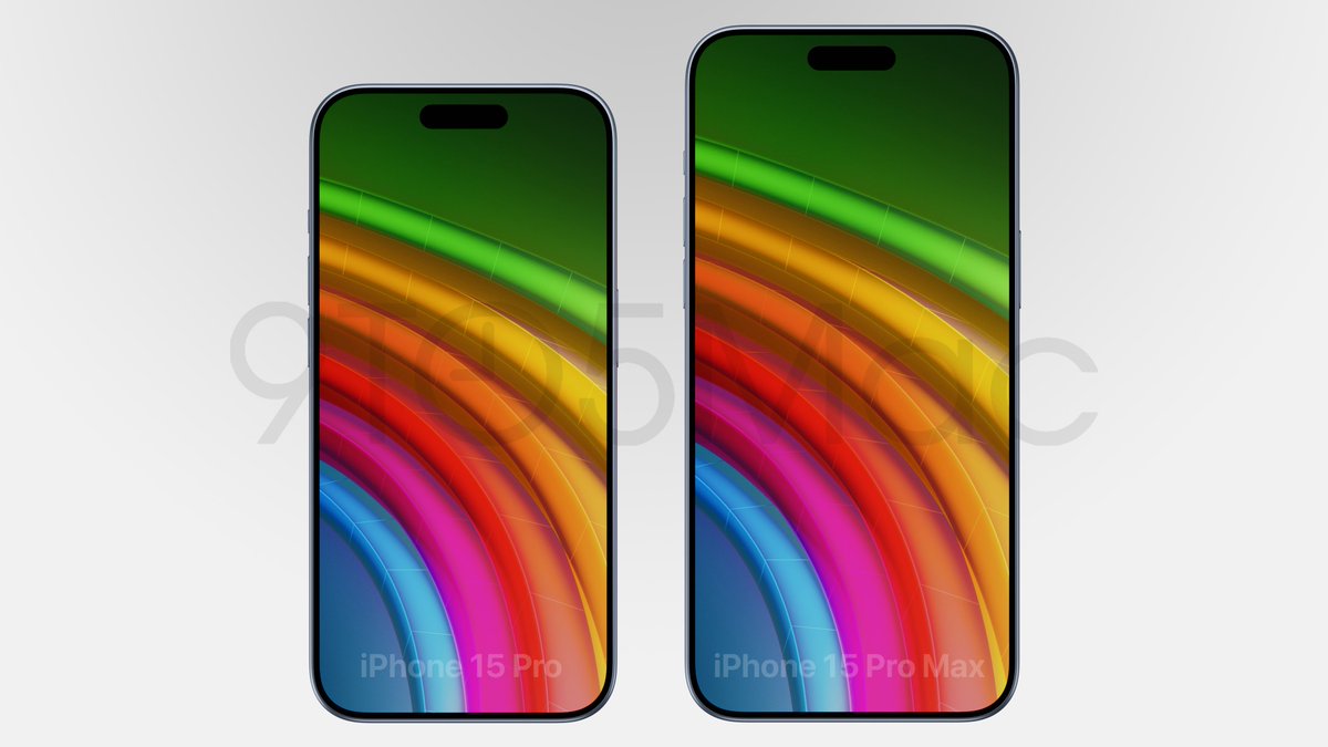 ianzelbo's tweet photo. We recently got confirmation about the bezel size of iPhone 15 Pro and it’s actually incredible… I mean look at that! https://t.co/LhzclN1hKI