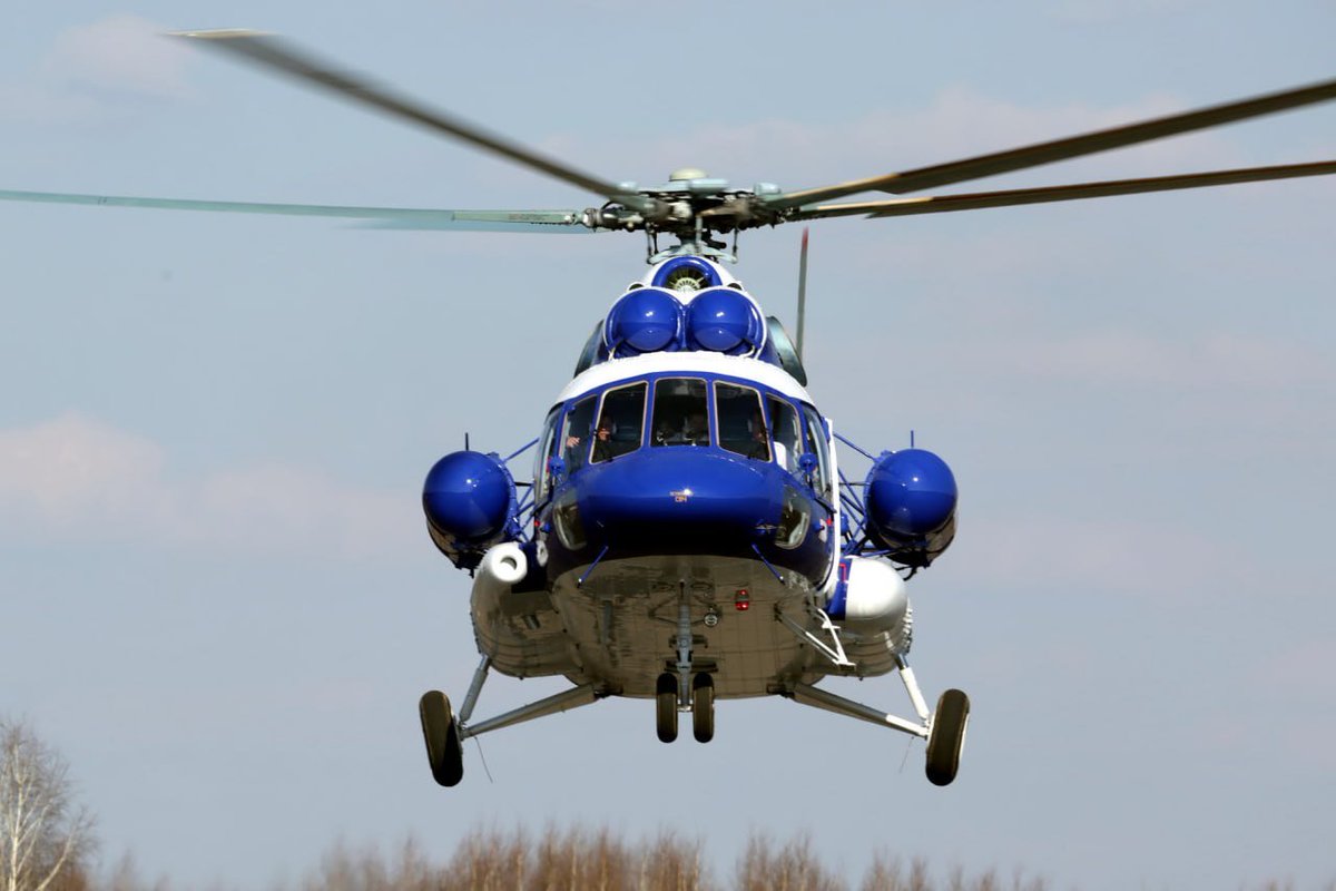 Грета Туборг on Twitter: "Ростех поставил для «Газпром авиа» два Ми ...