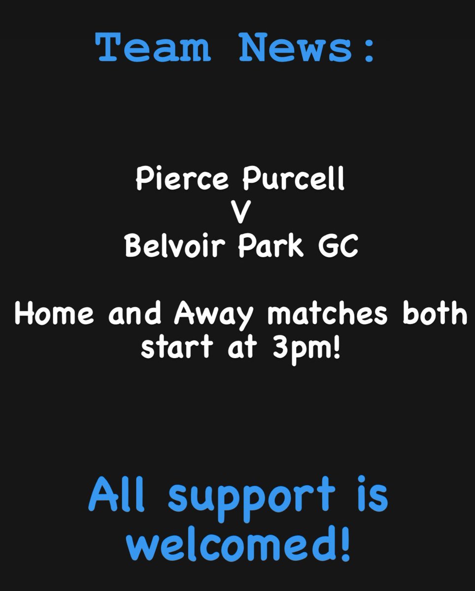 WarrenpointGC's tweet photo. Pierce Purcell v Belvoir Park GC on Sunday 30th April- 3pm Tee off https://t.co/PnIwEiGo6i