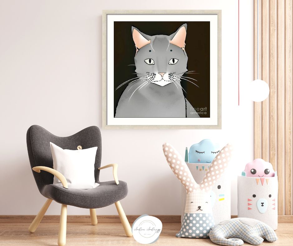 Russian Blue Cat by #AndreaAnderegg SHOP HERE: andrea-anderegg.pixels.com/featured/russi… #cat #catlovers #artsale #sale #fineart #homedecor #inspirational #minimalism #buyart #artforsale #quotes #wallart #BuyIntoArt #AYearForArt #ArtDistrict #PhotographyIsArt #caturday #mothersday #fathersday