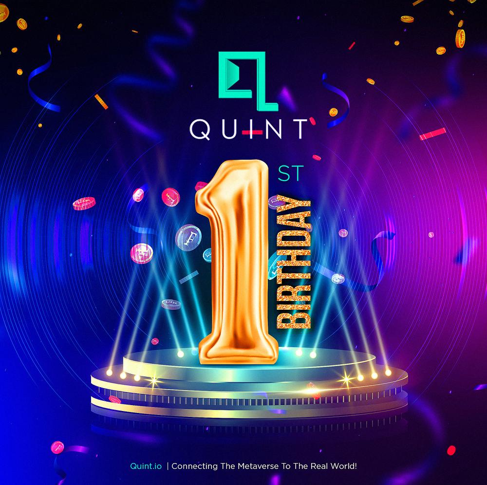🧵/ Post 11: 

It's been approximately more than 1 year since I found out about my #100xgem <a href="/projectquint/">Quint</a> and honestly it has been one of my diamond hand holding. Here is a 🧵 post on why I am so bullish on this mega BLUE 🔵 project

"CONNECTING CRYPTO TO THE REAL WORLD"

#QUINT