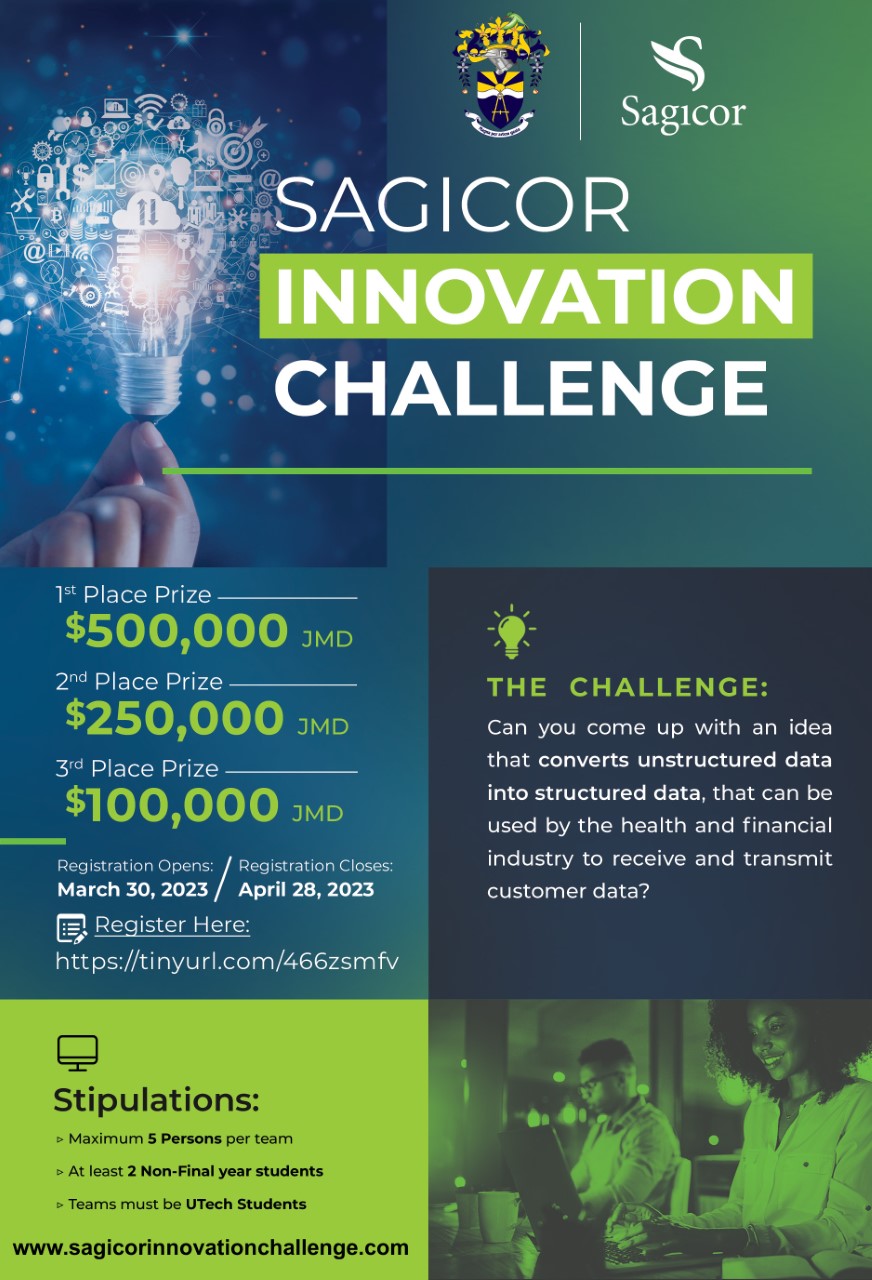 UTech Jamaica On Twitter The Sagicor Innovation Lab Is Excited To utech-jamaica-on-twitter-the-sagicor-innovation-lab-is-excited-to