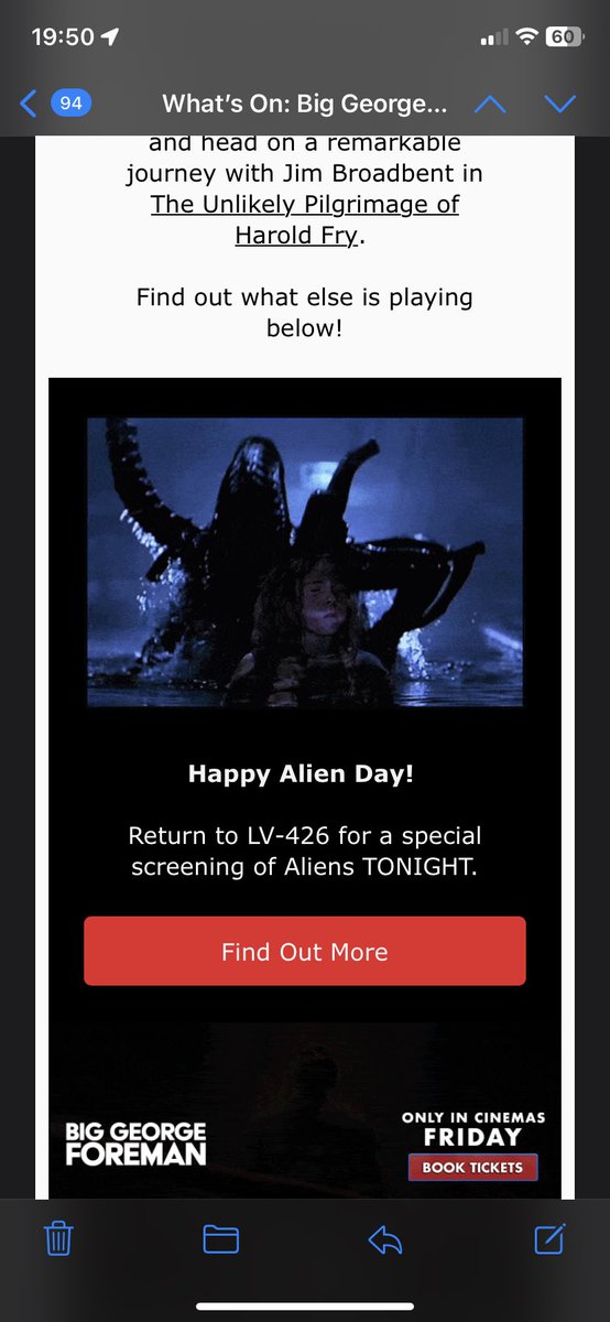 Eulersapp's tweet photo. ⁦@cineworld⁩ I need to know about this shit before the actual day of showing. Today is too late https://t.co/znpZ2SYSV0
