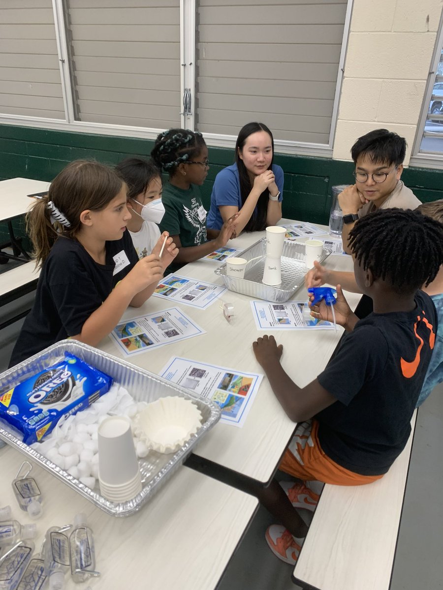 #WeblingEl ,Engineering night is back on.  Students engaged with hands on activities based upon engineering skills.  Mahalos to ASCE, American Society Civil Engineering for putting this on.  #NaPueo , #ASCE , #engineers
