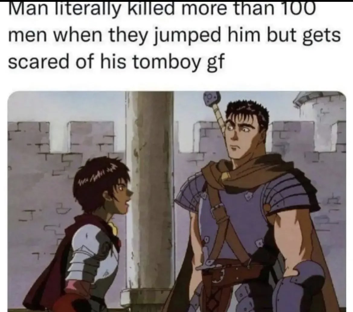 He's Just Like Me FR” Says Man Who Is Absolutely Nothing Like Guts From  Berserk