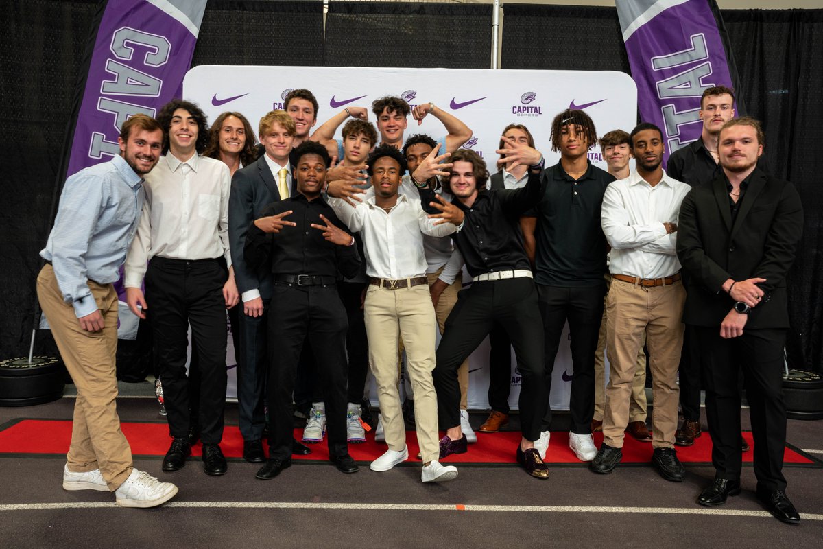 cap_athletics's tweet photo. You can view photos from Sunday's Student-Athlete Banquet, hosted by @capital_saac, here!

ALL PHOTOS: https://t.co/zEgb5yKhug

#CapFam | #CapSAAC | #POTP https://t.co/FZq7fjmxnL