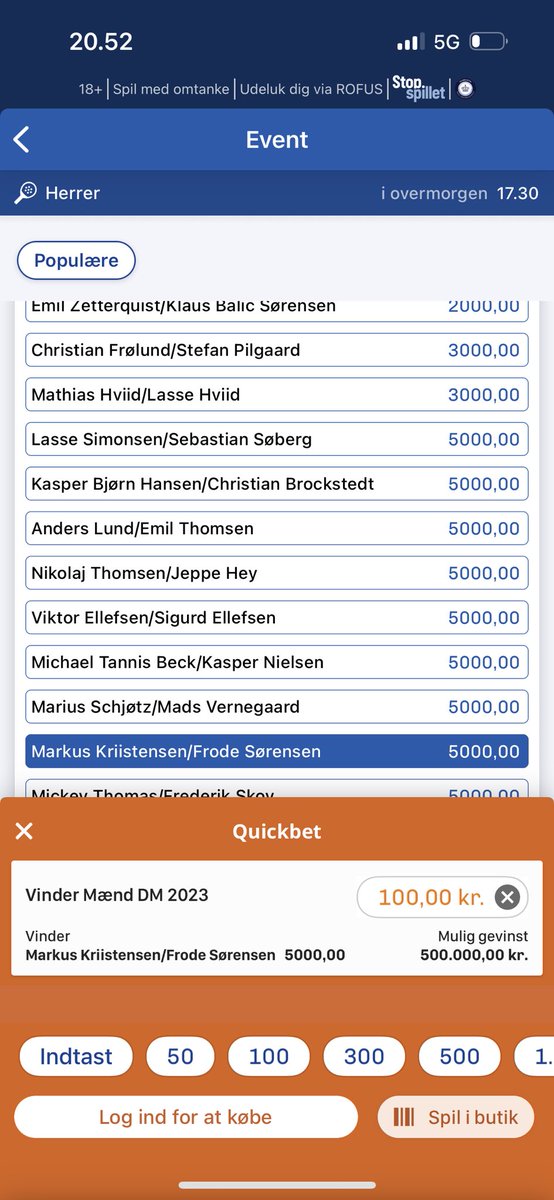 Markus H. Kristensen tweet media