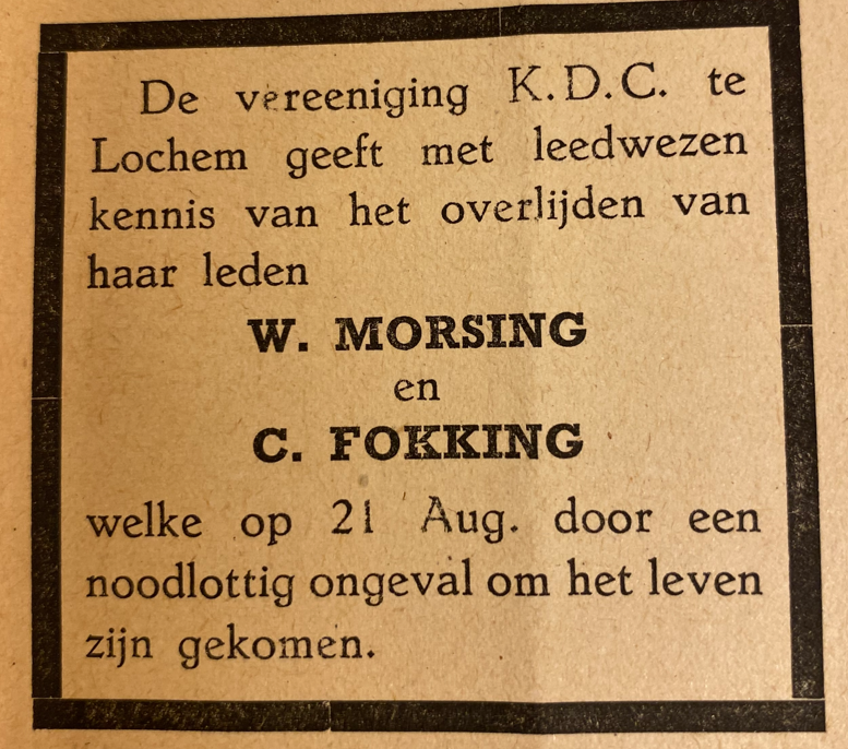 Jurryt van de Vooren on Twitter "Alleen hierover zijn twijfels, twee overlijdens op 21 augustus