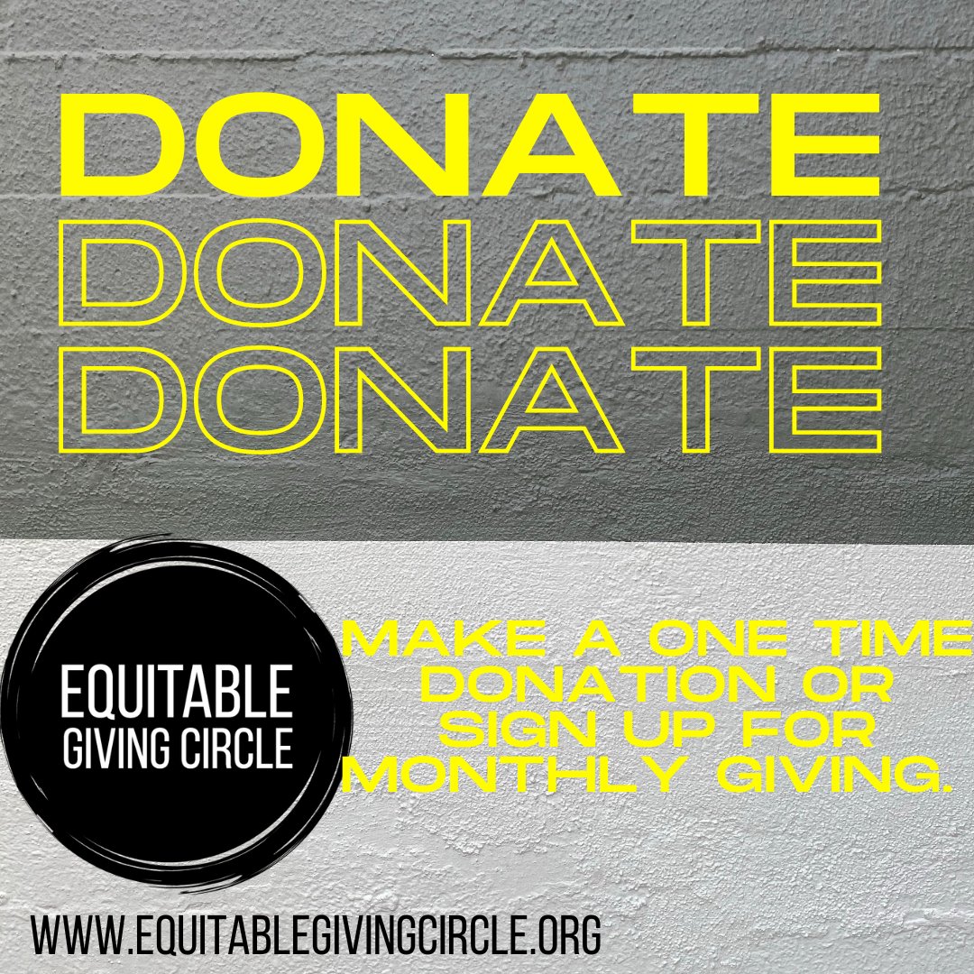 Equitable Giving Circle tweet media