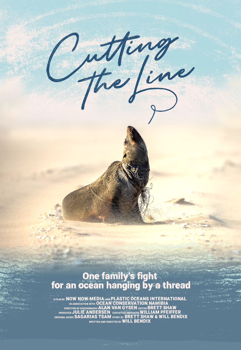 OCNamibia's tweet photo. Our documentary - Cutting the Line - will premiere 8 June 2023, on World Ocean Day! More info to follow in the next few days on how to watch the film https://t.co/k8kZxDc9n0 #cuttingtheline https://t.co/bveDMeFvKN