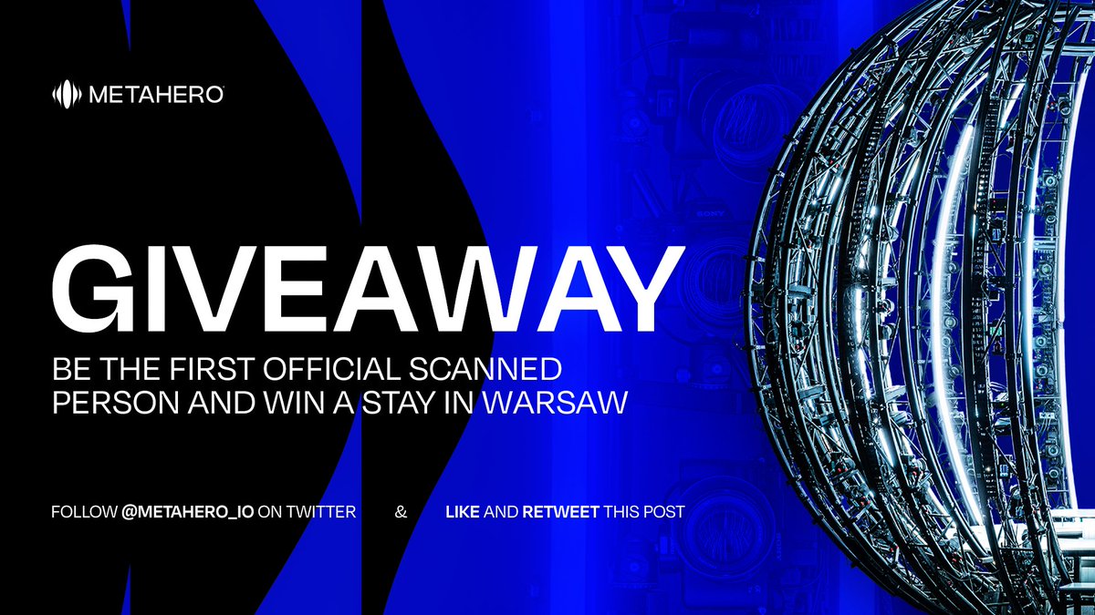 Metahero.io (@metahero_io) on Twitter photo BE THE FIRST OFFICIAL SCANNED PERSON!
BE THE ONE TO WIN A TRIP TO WARSAW AND VISIT US ON-SITE!
Follow <a href="/Metahero_io/">Metahero.io</a>
Like and retweet!
SEE YOU IN WARSAW BE THE FIRST OFFICIAL SCANNED PERSON!
BE THE ONE TO WIN A TRIP TO WARSAW AND VISIT US ON-SITE!
Follow <a href="/Metahero_io/">Metahero.io</a>
Like and retweet!
SEE YOU IN WARSAW