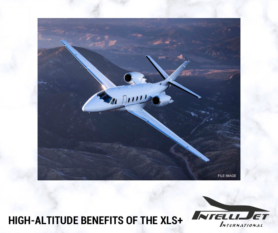 IntelliJet_Intl's tweet photo. Did you know that the Citation XLS+ can fly at a maximum altitude of 45,000 feet?
See the XLS+ we have for sale here - https://t.co/BSc4QBTbNR
#CitationXLS #businessjet #aviation #privatejet #altitude #maximumaltitude #travelinstyle #luxurytravel #traveltechnology https://t.co/4rMiFwD5ZR