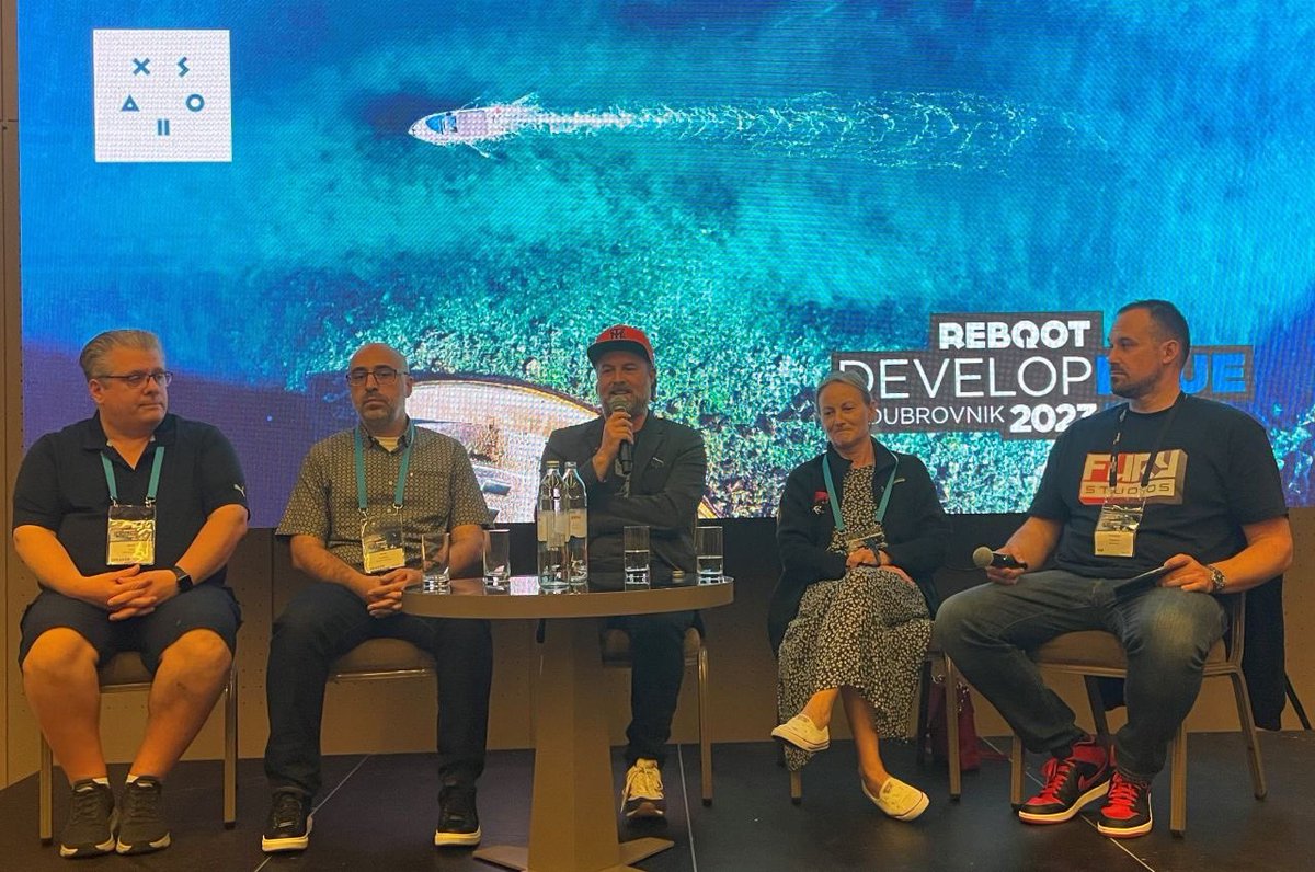 ColleenMccrank's tweet photo. Closing out Day 3 at #RebootBlue w/ great talks from Canadian companies @panachedigital, @InflexionGames and @BigBlueBubble.
Thanks @RebootDevelop for another amazing edition and for welcoming our largest ๐จ๐ฆ delegation to date. Can't wait to host you in #Canada for #RebootRed! https://t.co/3q9LIUPFUa