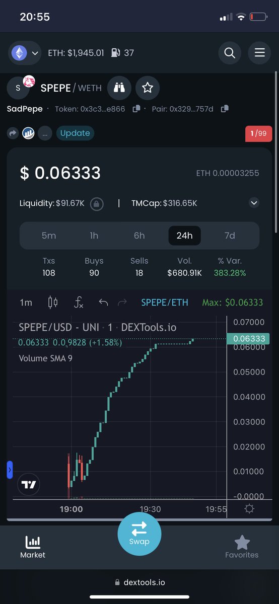 LazerEyeJoe's tweet photo. @sadpepeeth @Kryptonos1 ⭕️ DO NOT BUY ⭕️ https://t.co/0ClOCrRkYN