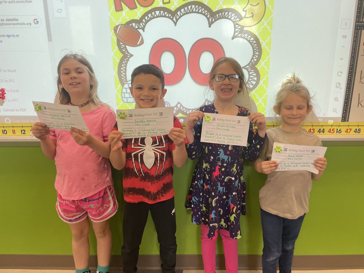 batavia_elem's tweet photo. #goodnewscalloftheday https://t.co/mWDsi1f0NA