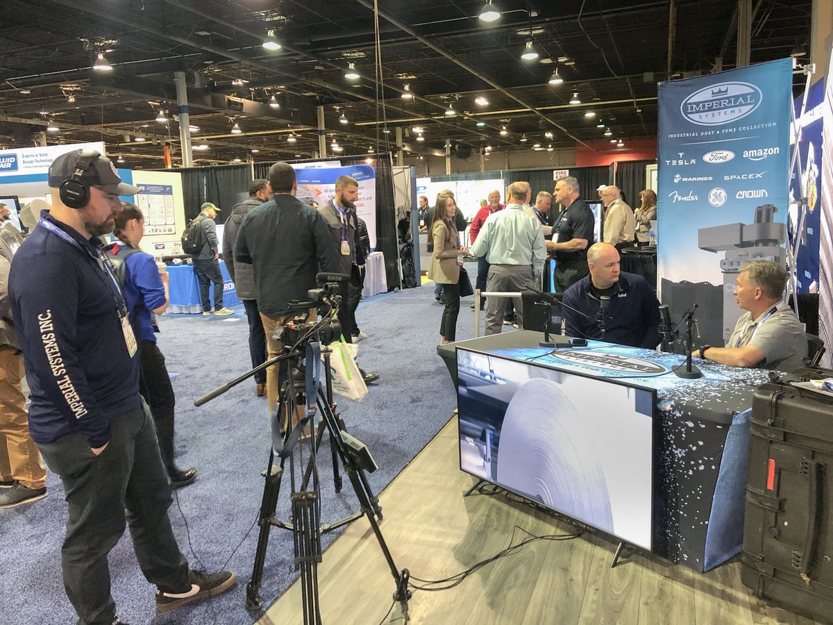 ImperialSystems's tweet image. We sat down for a conversation with @greconltd at @PowderBulkSolid #PowderShow. Stay tuned for another episode of the Dusty Jobs Podcast coming soon.

#podcast #combustibledust #fire #firesafety #fireprotection