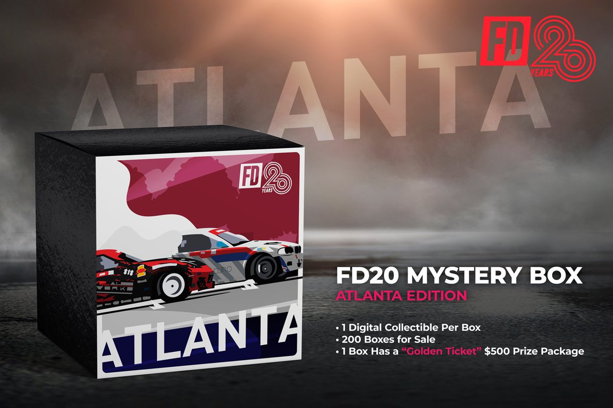 FormulaDrift's tweet photo. RD2 Mystery Box Live Now! Visit https://t.co/PSZNhU367h
#FDNFT https://t.co/vnjtuXjscx