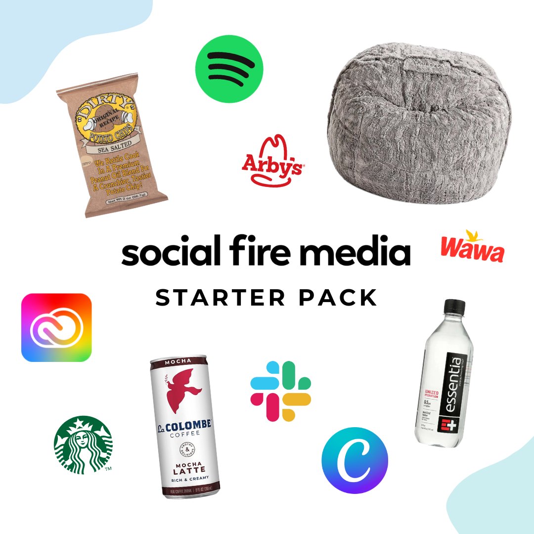 SocialFireMedia's tweet photo. SFM starter pack. ☕️🎵💻
Our essentials. Must-have. NEED. https://t.co/Ztd8rFitgM