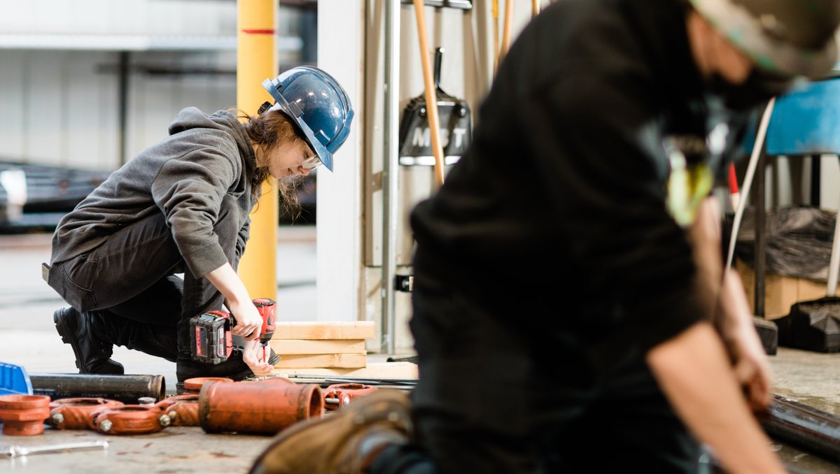 'What are the admission requirements for the Plumbing & Piping Foundation program?' The admission requirements are based on an applicant's #math and #English skills. Applicants may be asked to write a Trades Entrance Assessment (TEA). To learn more, visit l8r.it/61qE