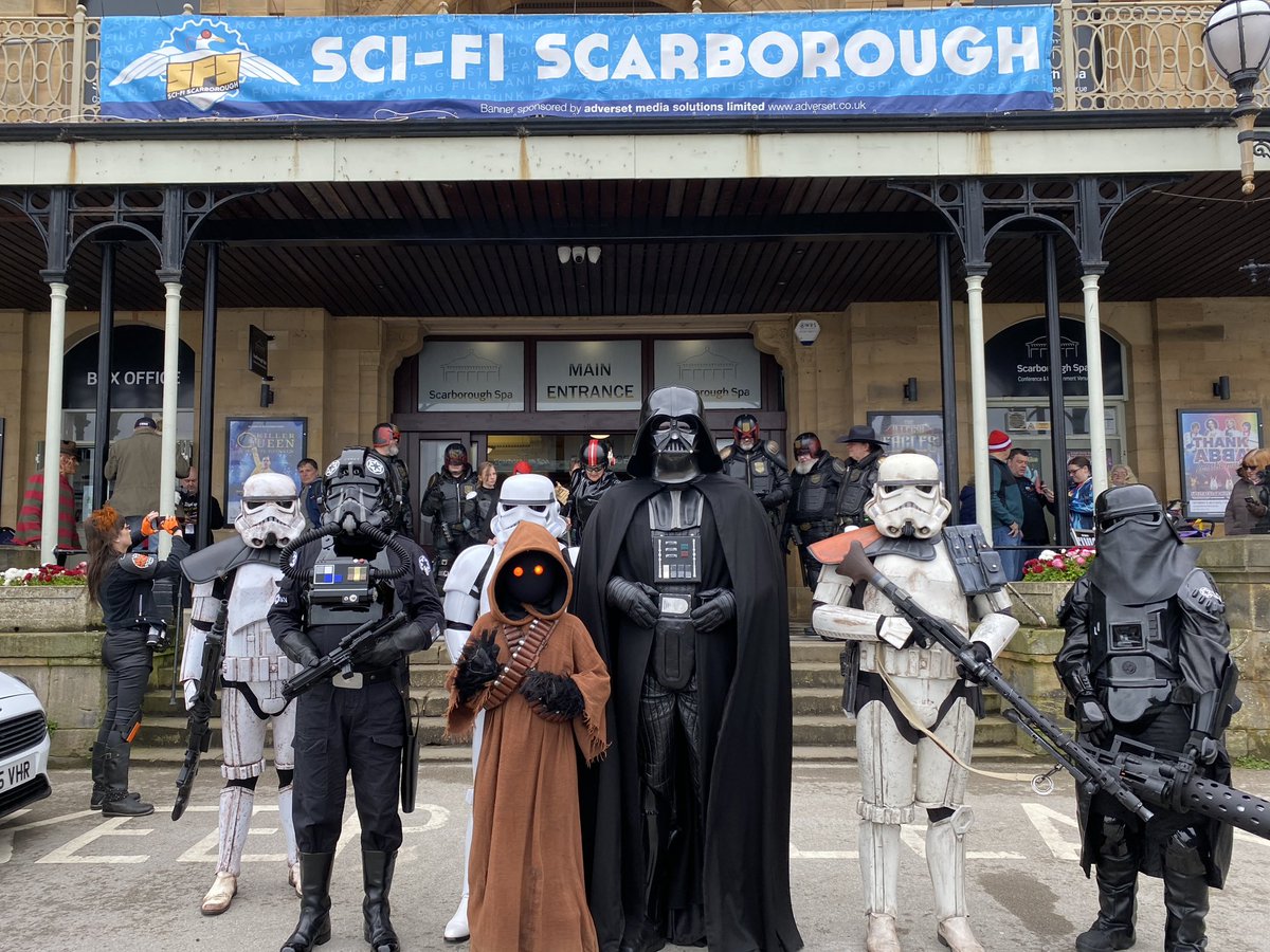 PaulaWalkerp7's tweet photo. Fantastic day supporting Sci-Fi Scarborough with @sentinelsquaduk raising funds for @CandlelightersT so proud of the work our volunteers do 😊 https://t.co/y12bWU4H6X