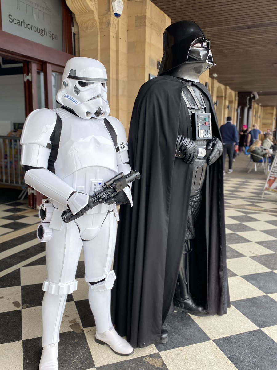 PaulaWalkerp7's tweet photo. Fantastic day supporting Sci-Fi Scarborough with @sentinelsquaduk raising funds for @CandlelightersT so proud of the work our volunteers do 😊 https://t.co/y12bWU4H6X