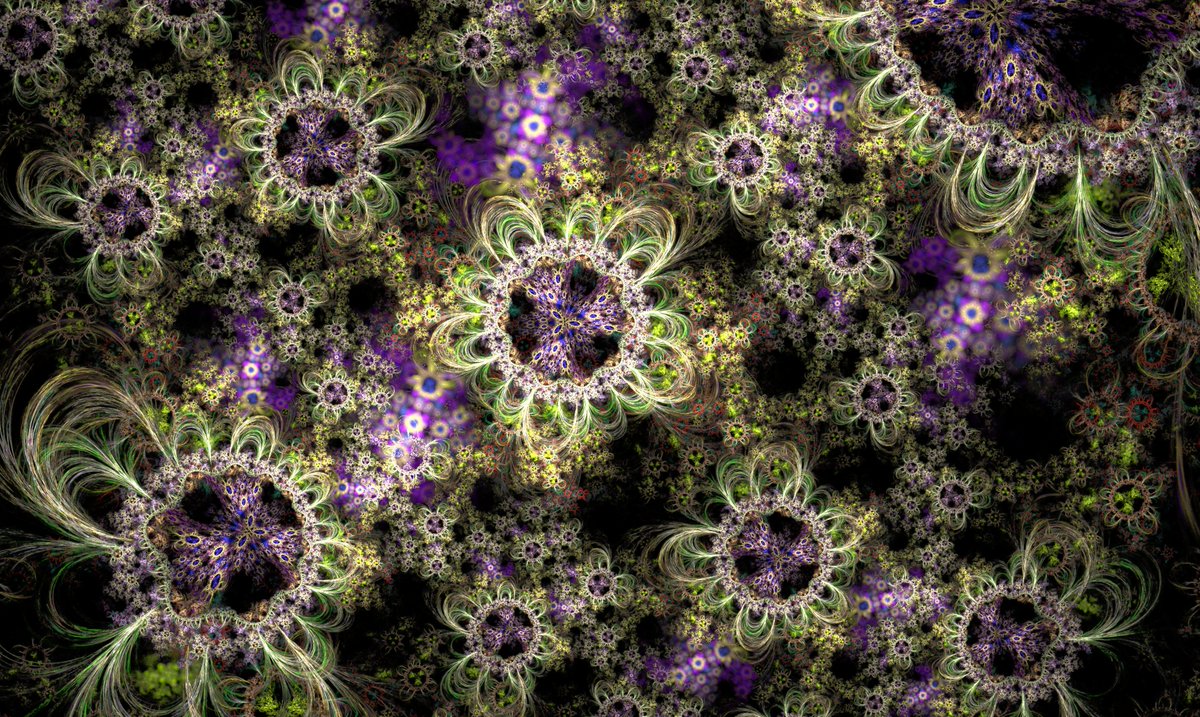 Designing something to decorate my new bedroom #abstractartwork #fractals