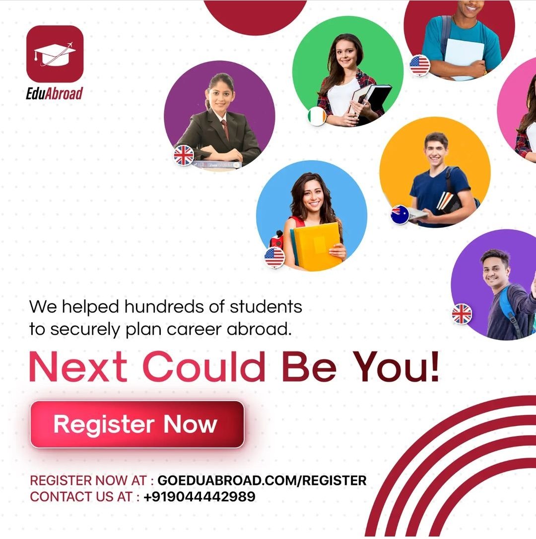 _eduabroad's tweet photo. Study abroad is the single most effective way of changing the way we view the world.
Call Today on +91 9044442989  to know more.
#scholarship #100_percent_scholarship #study_abroad #study_overseas #study_in_foreign_countries #full_scholarship #higher_education #better_education https://t.co/3YnDnViv9P