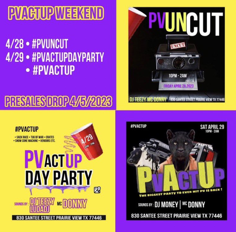 itstefaniii's tweet photo. T-minus 2 DAYS TIL #PvActUp !! Hmu abt presales !!! cause u gon be watching from my snap wishing you did🔥🤪 https://t.co/GPUTyNu5KE