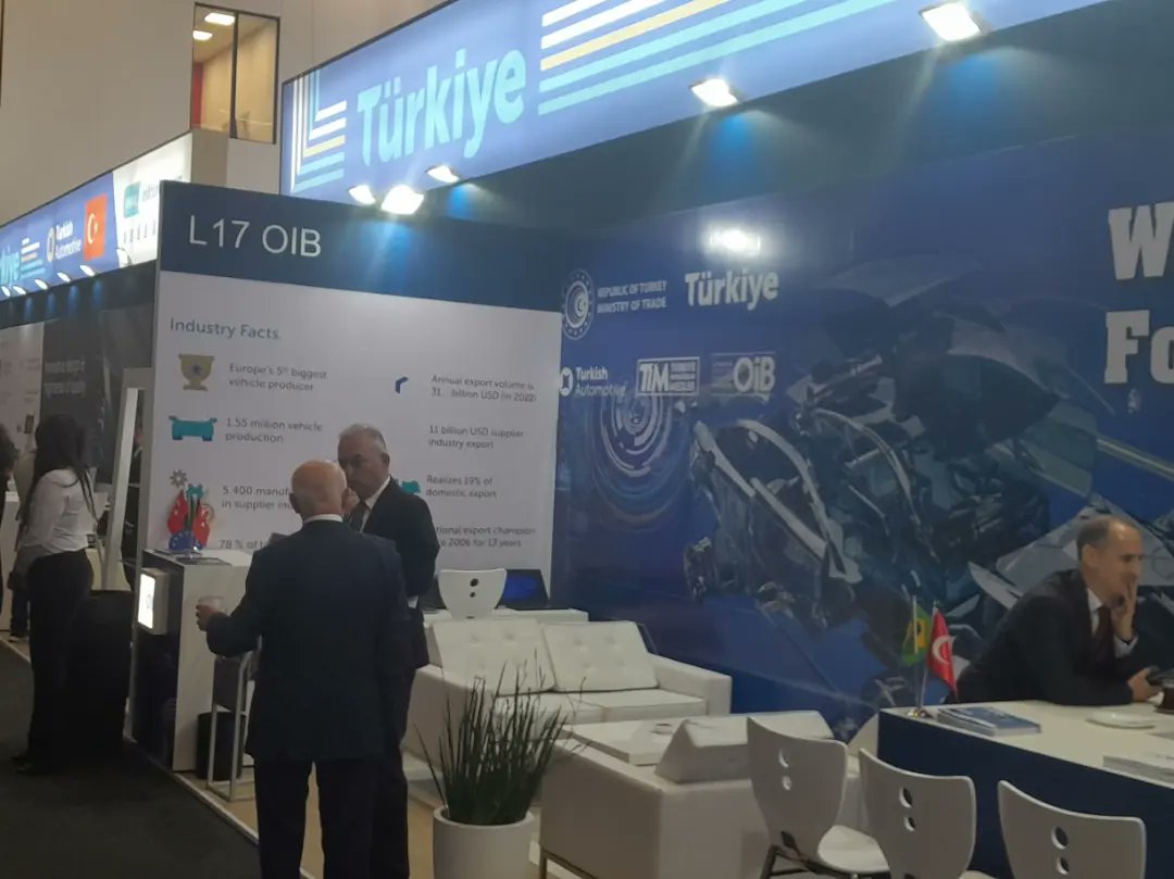 MUSIADBrasil's tweet image. MÜSİAD Brezilya olarak 25- 29 Nisan 2023 tarihleri arasında Brezilya Sao Paulo şehrinde düzenlenen #AUTOMEC2023 Otomotiv sanayi fuarını ziyaret ettik.

Müstakil Sanayici ve İşadamları Derneği - MÜSİAD 

@MUSIAD
@MUSIADTV
@MUSIADEXPO

#MÜSİAD
#MÜSİADBrezilya
#MUSİADBrasil