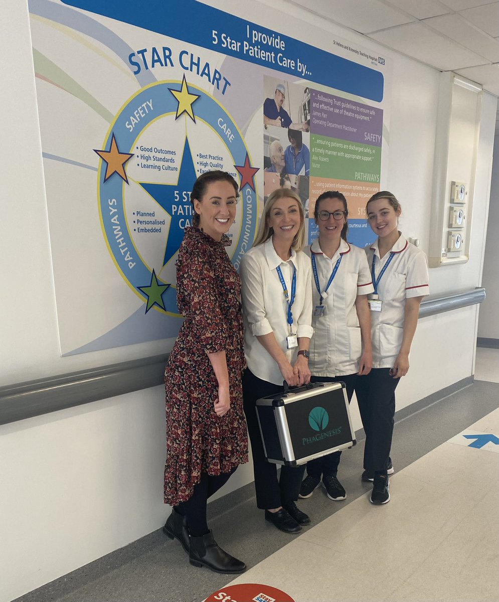 lucyjtalbot's tweet photo. Excited to have the opportunity to be putting @Phagenesis through its paces with our first patient today! Thanks for the opportunity @OxoSLT 😊 https://t.co/krxizhrdOn