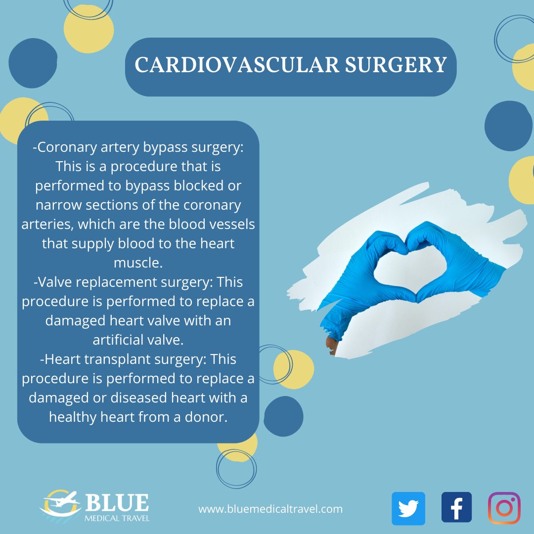 BlueMedicalTra1's tweet photo. #procedures such as #coronaryartery bypass grafting, heart valve repair or replacement, and #hearttrasplant are routinely performed with excellent outcomes. The #Spanish  #healthcare  system is highly regarded, and patients can expect to receive comprehensive #care https://t.co/j5rsl7YiGQ
