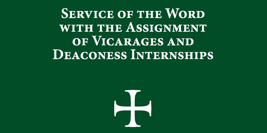 ConcordiaSem's tweet photo. The Service for Assignment of Vicarages & Internships will begin at 3 p.m. (CDT)! Download the service folder now: https://t.co/Ek0DcM8aBI
Share the celebration! #CallDay2023 #CallDayWatchParty https://t.co/f5Mmyfukyc https://t.co/4zKLo6wPRg