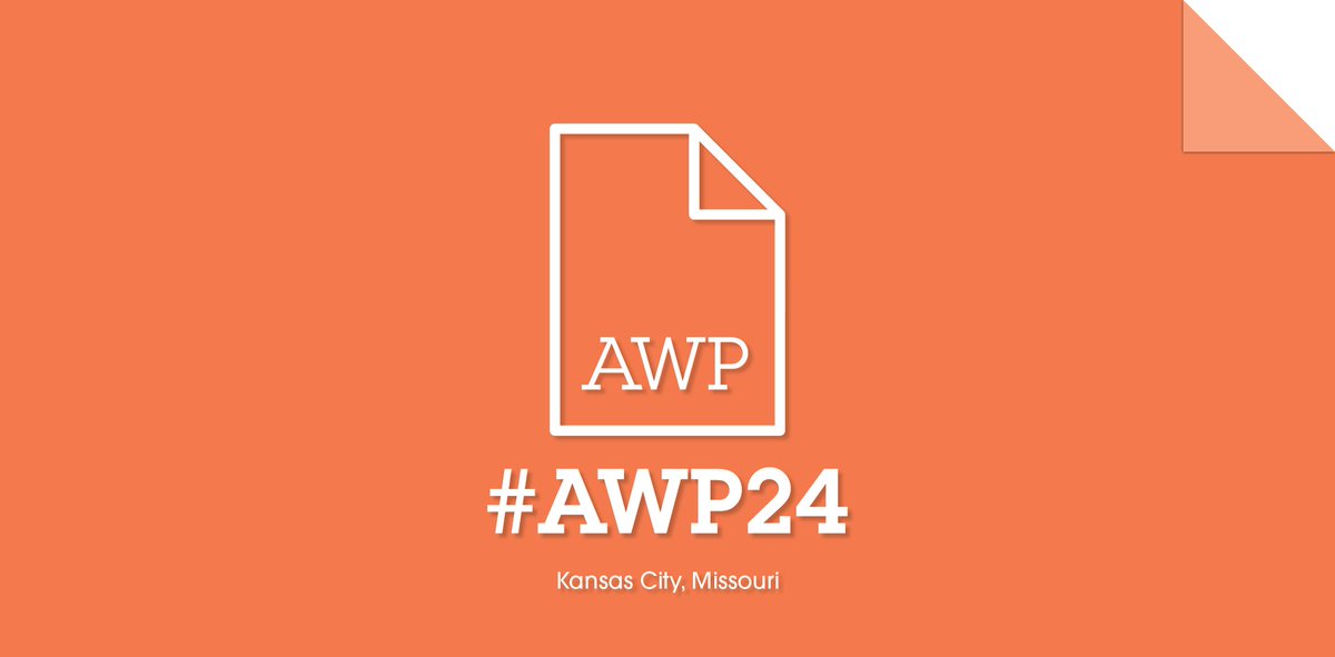 The #AWP24 Kansas City event proposal system is officially open! We are accepting proposals for both in-person and virtual events from now until June 1. Read all the details on our website: awpwriter.org/awp_conference…