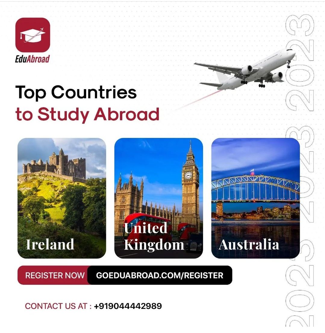 _eduabroad's tweet photo. Studying abroad is about experiencing a foreign country — and the most beautiful, important part of a country’s culture is its people.
Call Today on +91 9044442989  to know more.
.
.
.
.
#scholarship #100_percent_scholarship #study_abroad #study_overseas https://t.co/sDzJ3EO7oP