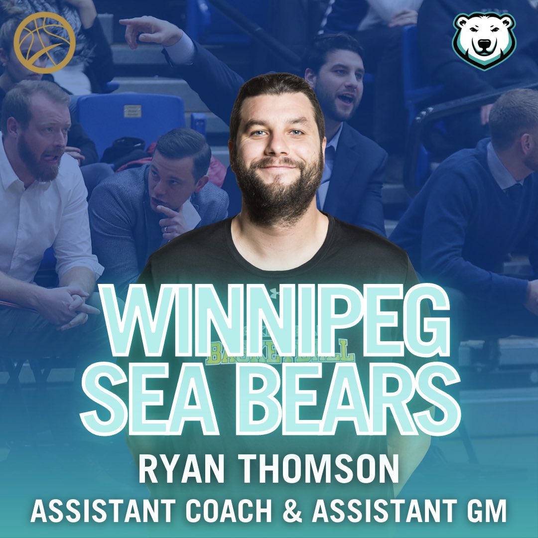 🚨ANOTHER THUNDERWOLF JOINS THE CEBL🚨

Ryan Thomson is also heading west for the summer as he joins the Winnipeg Sea Bears for their 2023 season! 

Coach Thomson will work with the team as both an Assistant Coach and Assistant GM!

Congratulations Ryan!🐺💙💛

#HearTheHowl