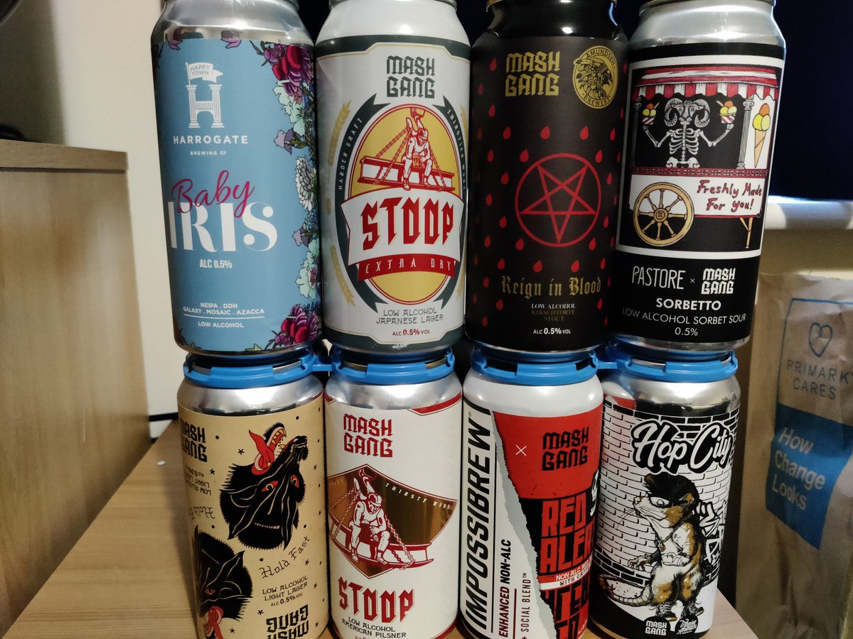 Oh yes a <a href="/gang_mash/">Mash Gang</a> sub box delivery day.   And what a great box it is this month.  Good mix of styles, and a mix of new and old favourites.