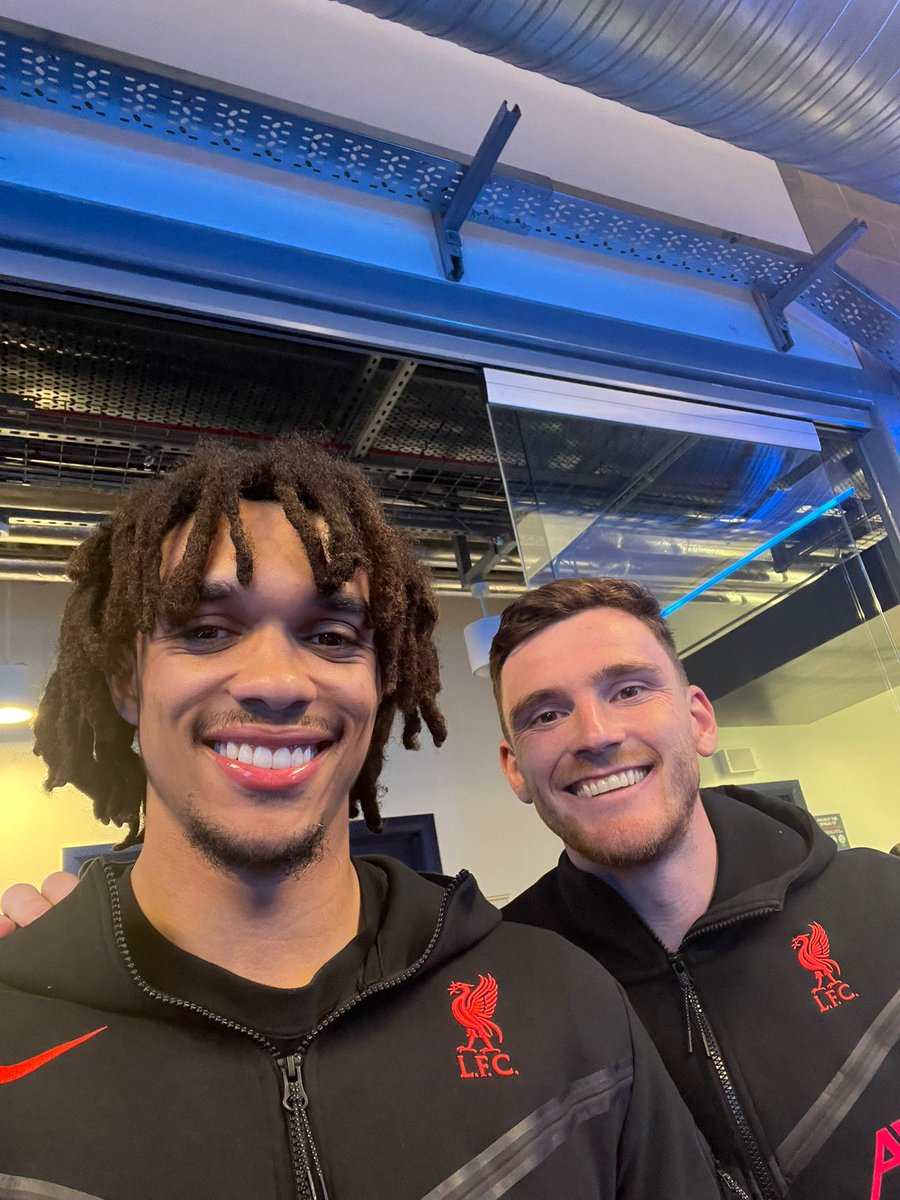 Saturday: Assist each Wednesday: Assist each @TrentAA 🤝 @andrewrobertso5