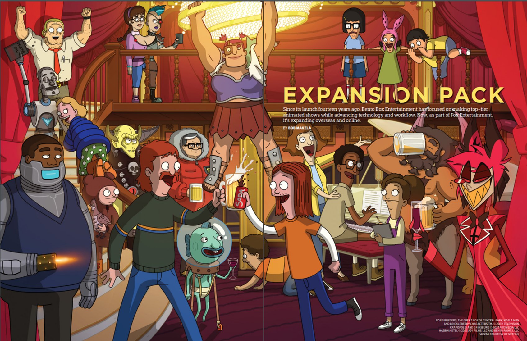 Disney TV Animation News on Twitter "Emmy Magazine Celebrates The Expansion of BentoBoxEnt
