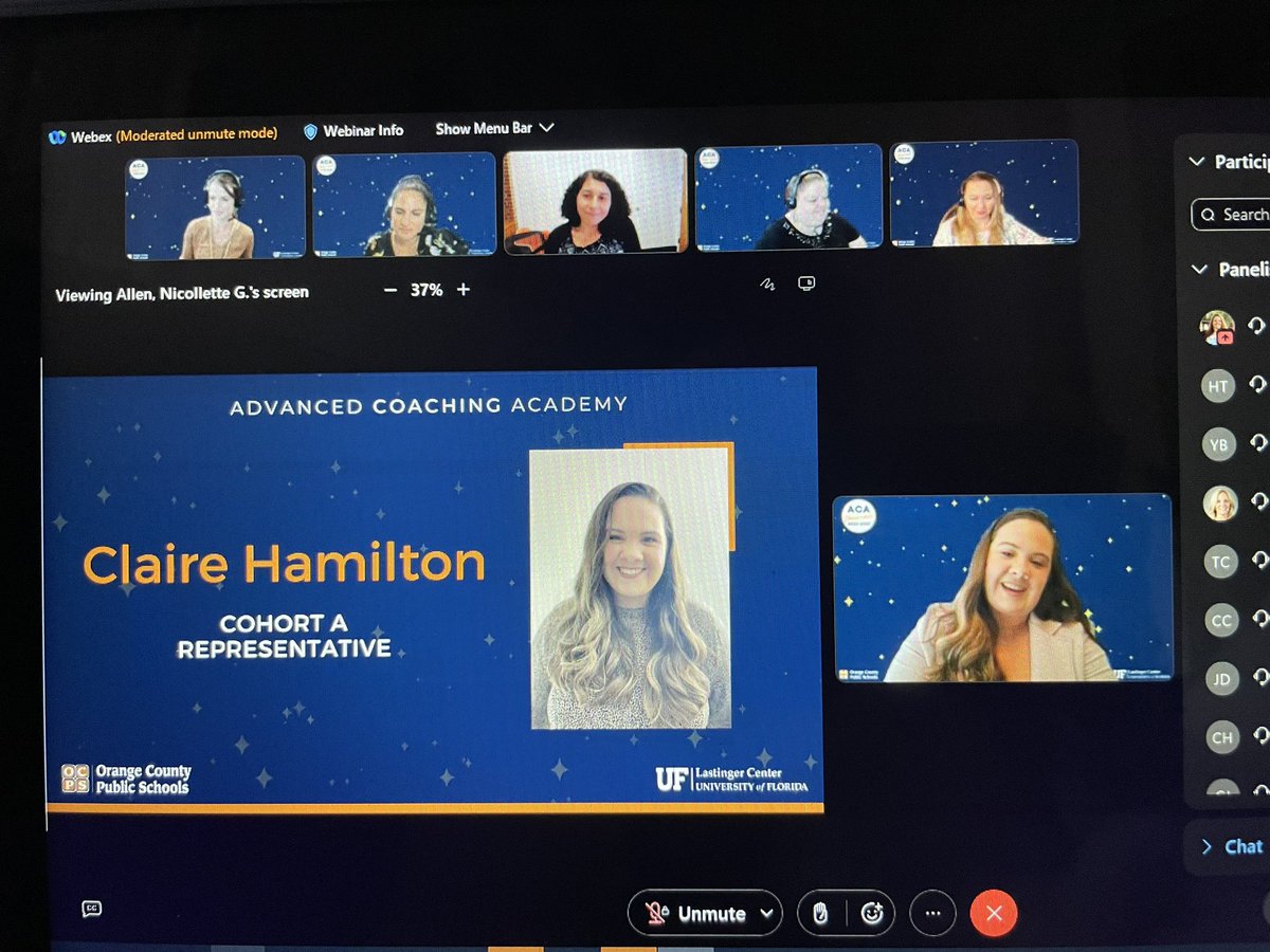 BeckyYedvobnick's tweet photo. So INCREDIBLY PROUD of @hamiltonce_95 for completing the Advanced Coaching Academy and becoming a certified instructional coach! She was also nominated by her peers to represent her cohort and make an impactful speech! We are SO LUCKY to have her @Ridgewood_OCPS ! 🧡💚🐯🐾 https://t.co/MeeYI3EG0l