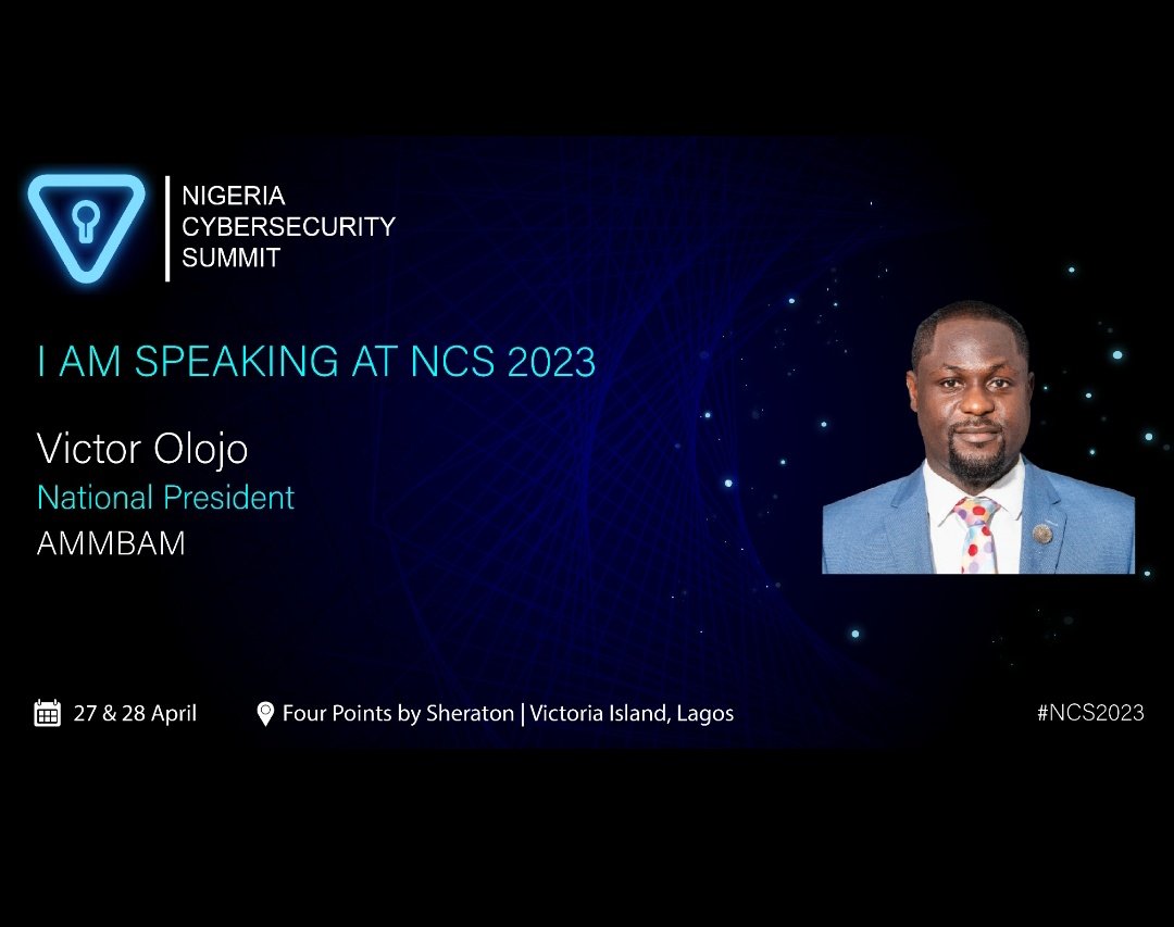 OLOJO_V's tweet photo. Excited to be speaking at the Nigeria Cyber Security Summit and looking forward to sharing my perspectives on data privacy related issues across Africa. #data #cybersecurity #africa #privacy #nigeria #finance #financialimclusion https://t.co/AyBz4a67AZ