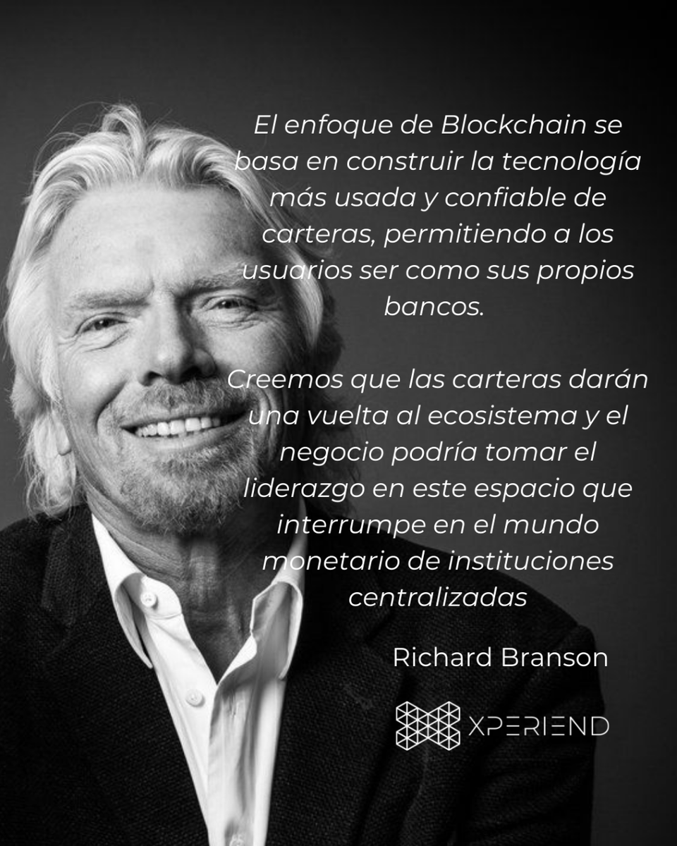 Xperiendtoken's tweet photo. ¿Estás de acuerdo con Richard Branson? 🌐
¡La tokenización de inmuebles en España ya es una realidad! 😏 ¿Te vas a quedar fuera?
#investment #inversiones #tokenization #xperiend https://t.co/LnHmsjMGBI