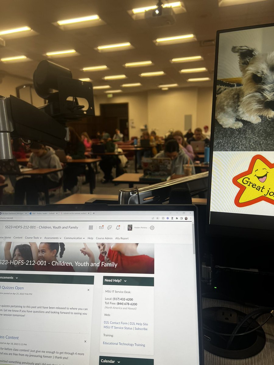 HaidenPerkins's tweet photo. From the first day of the school year to the last. Cannot believe this ends my time as a graduate instructor. I am so inspired by the strength and persistence these students showed this year and can’t wait to take the lessons I’ve learned into my career! Next stop @ASUNewCollege https://t.co/gVHF90HpU8