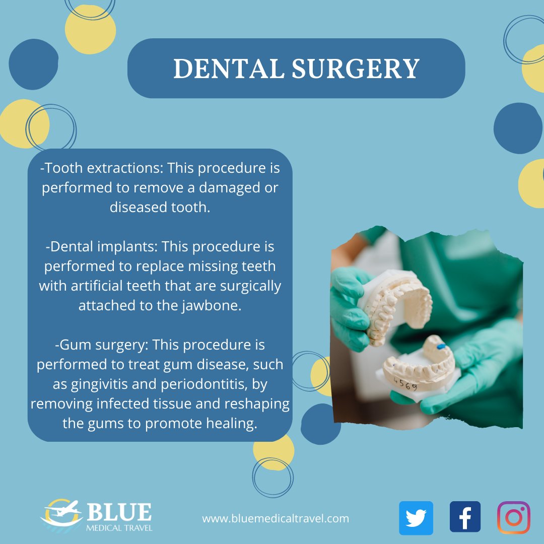 BlueMedicalTra1's tweet photo. #Dental #care in #Spain has a reputation for being of high quality and you will probably find the cost of a visit much lower than in northern Europe or the United States. Unfortunately, #dentalcare in #Spain is not covered by Spain’s national healthcare system. https://t.co/MJPVeGjWcf