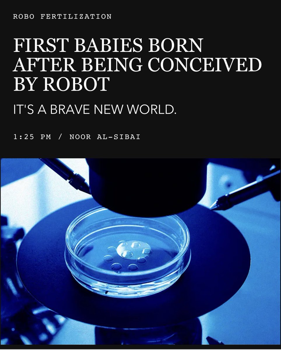 gigglexguru's tweet image. #Robot #PlayStation #Sperms #Eggs #Babies பிளேஸ்டேஷன் கன்ட்ரோலரைப் பயன்படுத்தி கட்டுப்படுத்தக்கூடிய விந்தணு ஊசி ரோபோவை ஸ்பானிஷ் ஸ்டார்ட்அப் உருவாக்கியுள்ளது.  மனித முட்டைகளை கருத்தரிக்க குழு வெற்றிகரமாக பயன்படுத்தியது, இறுதியில் இரண்டு ஆரோக்கியமான குழந்தைகள் பிறந்தன.