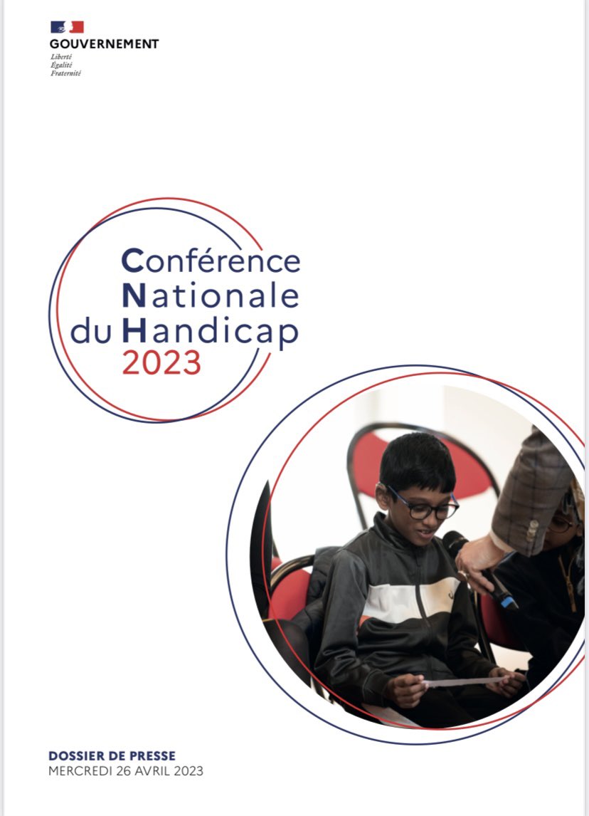 #CNH2023 Le dossier de presse de la 6eme conférence nationale du #handicap présente notamment les 
mesures pour favoriser le plein #emploi
✔️un chômage des personnes handicapées au ➕ bas depuis 8 ans, 
✔️un nombre de personnes en emploi au ➕ haut
👇
handicap.gouv.fr/sites/handicap…