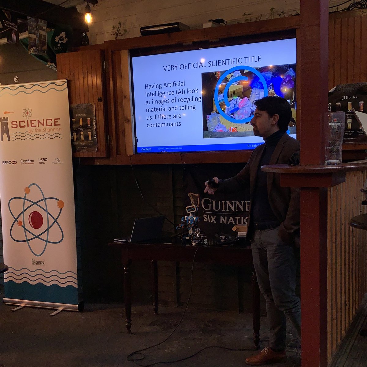 LeroCentre's tweet photo. Can #AI help us recycle better? @Confirm_Centre’s Dr Eoin Grua discusses how computer vision models may lead to better recycling by detecting contaminants during recycling collection #SciencebytheShannon #BelieveinScience https://t.co/8RN7OX9Kjz
