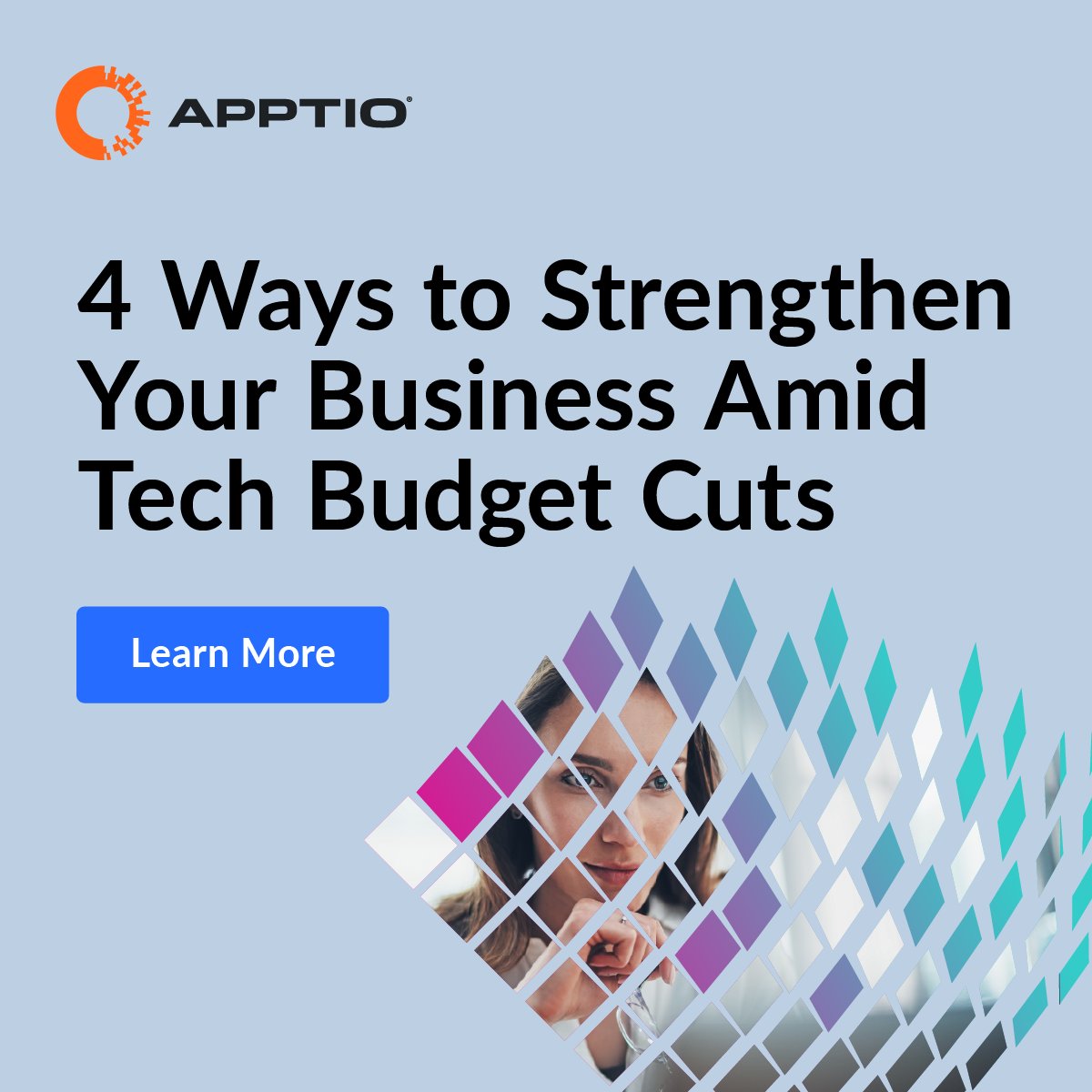 mlewisPR's tweet photo. Your organization may be cutting costs, but that doesn't have to mean cutting value. @Apptio put together four ways to strengthen your business amid tech budget cuts. 

#BudgetCuts #Innovation #TechBudgets  https://t.co/FXSQhv22Cy https://t.co/XQPuohppLw