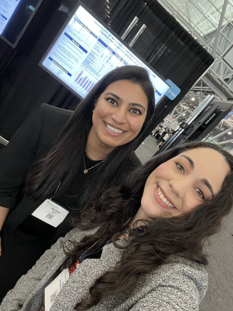 VincentyAshley's tweet photo. #AANAM highlight: On January I met @DrNeishay at the virtual Neurology and Neurosurgery Research Conference hosted by Brown University’s medical school. What a thrill it was running into her and finally meeting in person! Had a wonderful conversation. 🙌🏻🧠 https://t.co/WxOseoiWqs