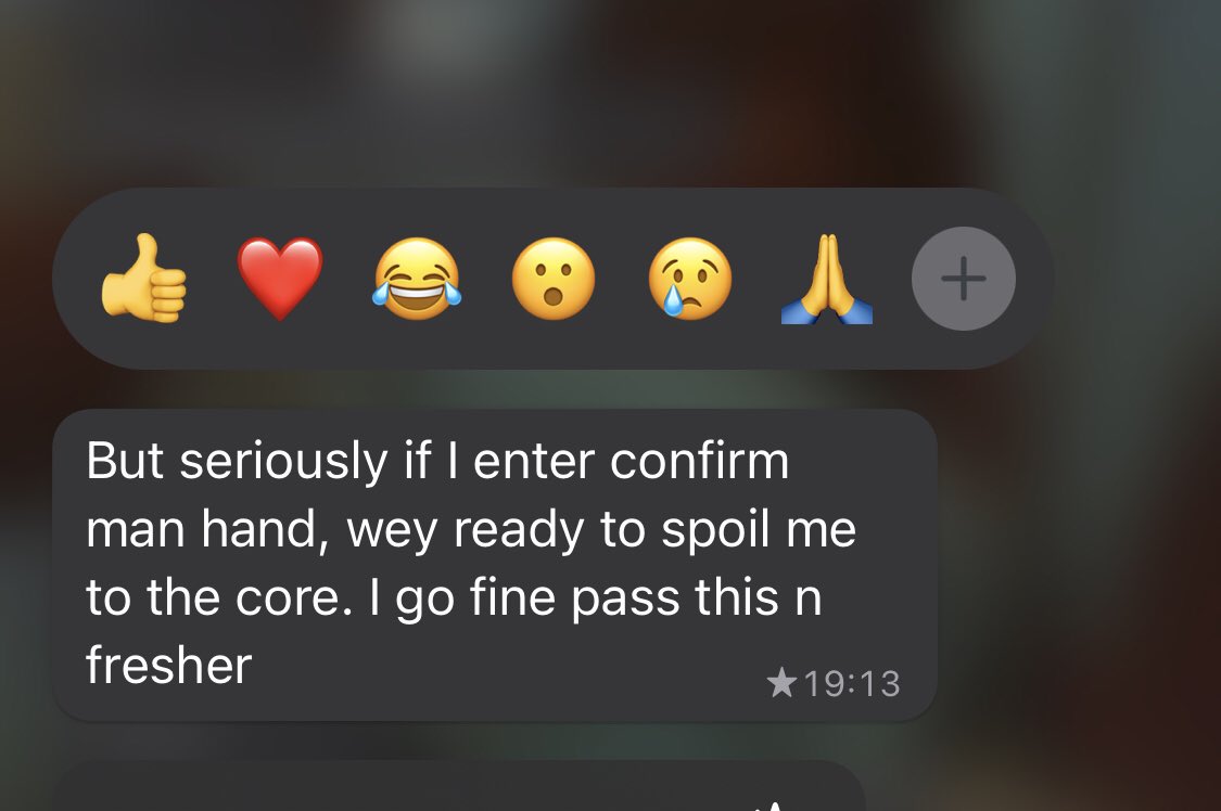 haykay53's tweet photo. Imagine ur wife to-be said this to you....reply as a man https://t.co/PKWKDa5bbP