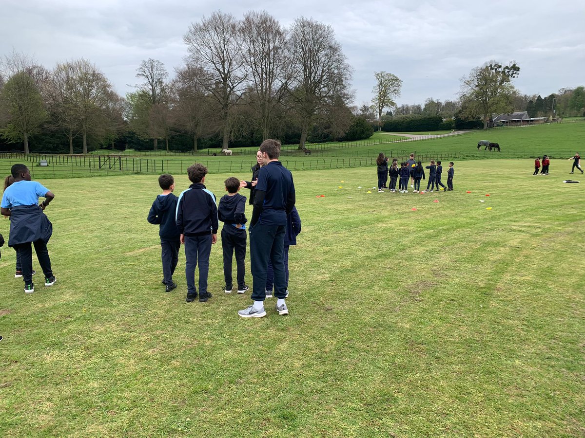 Our Yr3/4 students had a fantastic time at their cricket festival today organised by <a href="/SchoolGamesWM/">School Games - Wycombe & Marlow</a> supported by Yr10 leaders Samuel &amp; Niamh #inspired #sportschool